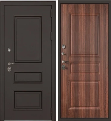 Дверь Аляска Терморазрыв 3К Статус Коньяк